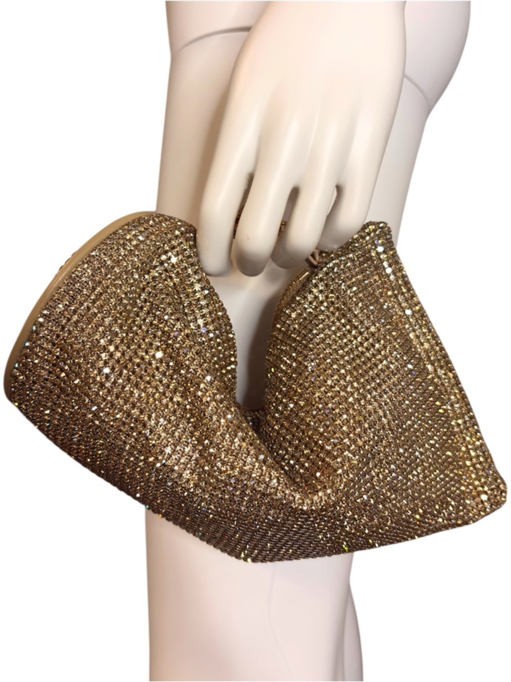 Cult Gaia Viera Rhinestone Wristlet NWT